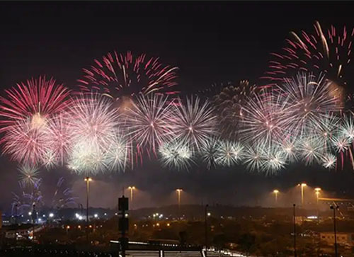 城口县焰火晚会